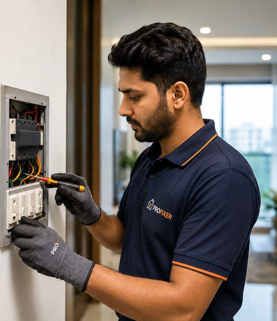 Book an electrician slot