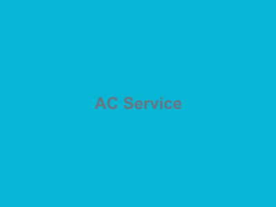 AC service technician